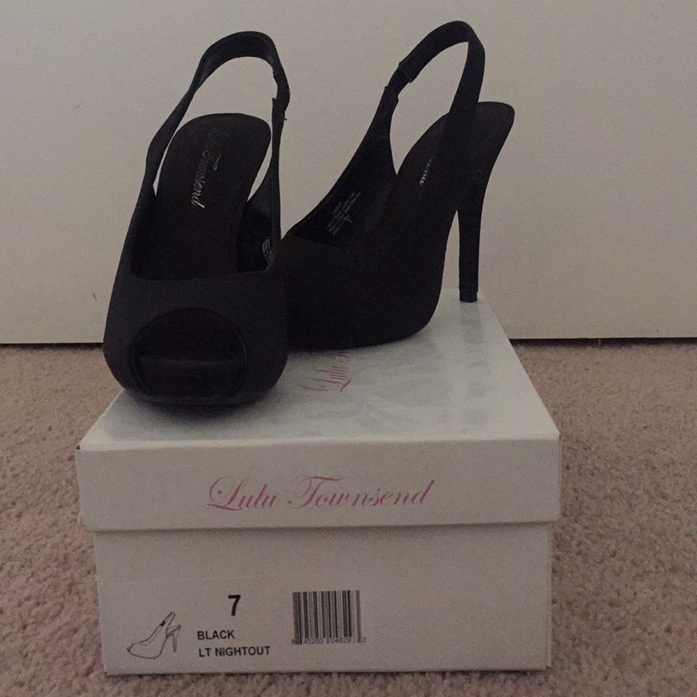 Black heels